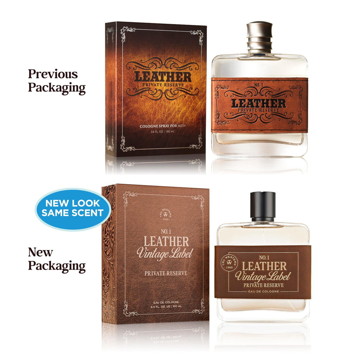Tru Fragrance Leather No. 1 cedarwood note close-up for a woodsy, lasting impression.