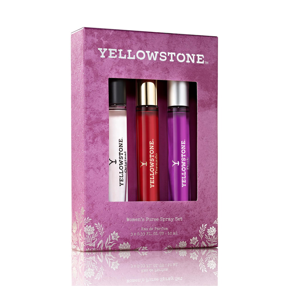 Tru Western Yellowstone Original bottle pour for quick, airy floral refresh on the go.