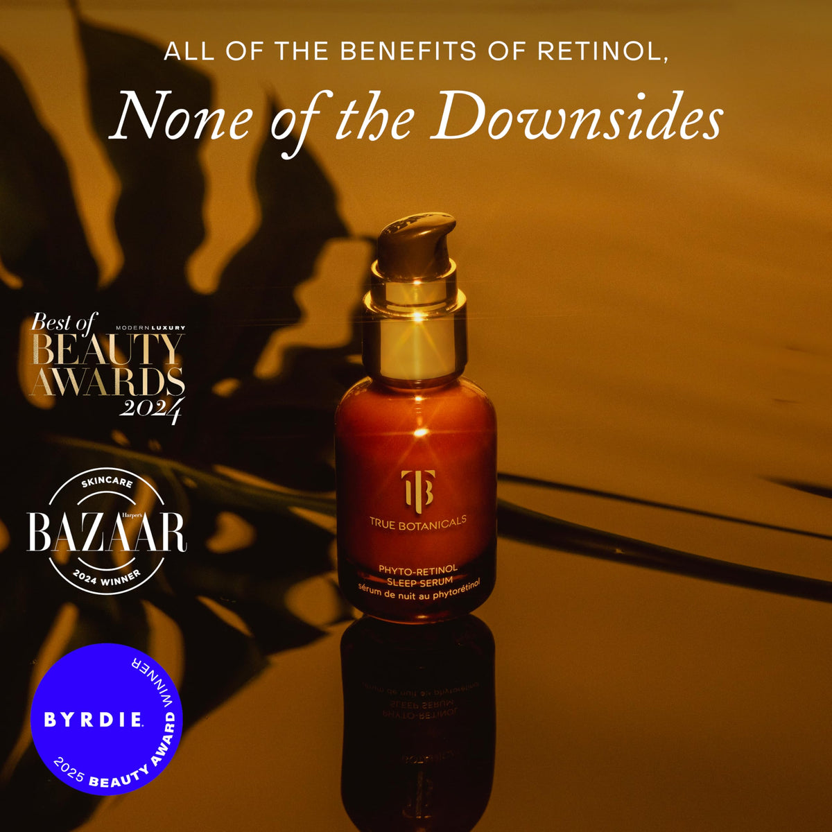 Dropper detail of Phyto Retinol Sleep Serum enabling precise evening application.