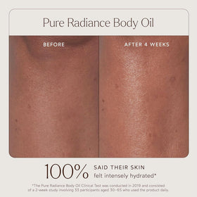 Hypoallergenic True Botanicals Pure Radiance Body Oil soothes redness