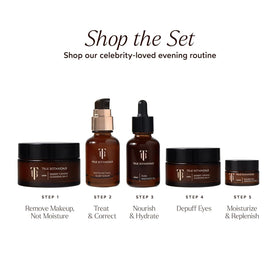 Hypoallergenic, silicone-free formula seal on True Botanicals eye cream packaging
