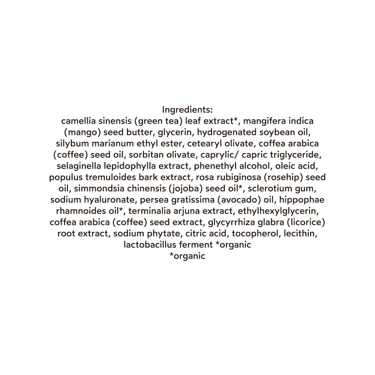 Resurrection Radiance Eye Cream packaging with vegan and hypoallergenic labeling