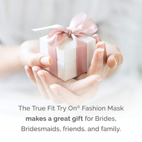 True Fit Try On makeup protector shields outfits from transfer
