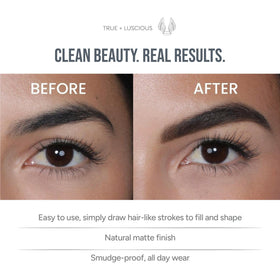 True Luscious Brow Definer Pencil Blonde vegan, cruelty-free, dermatologist tested.