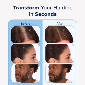 Truhair Color & Conceal dry hair application for seamless blending