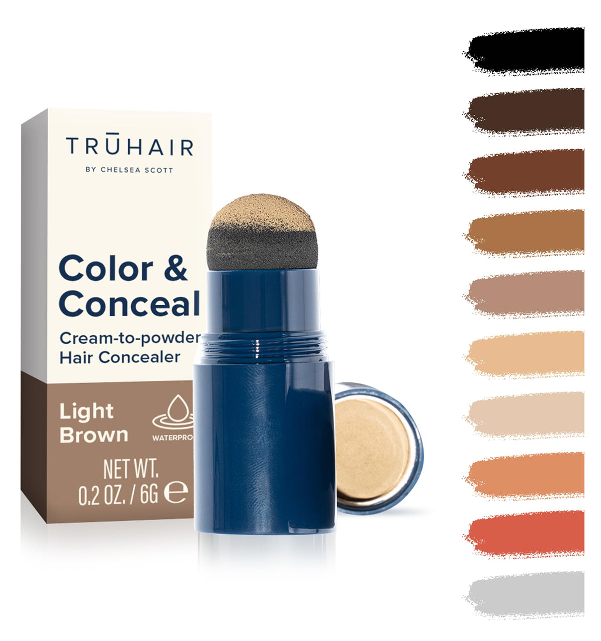 Truhair Color & Conceal waterproof cap for mess-free root touchups