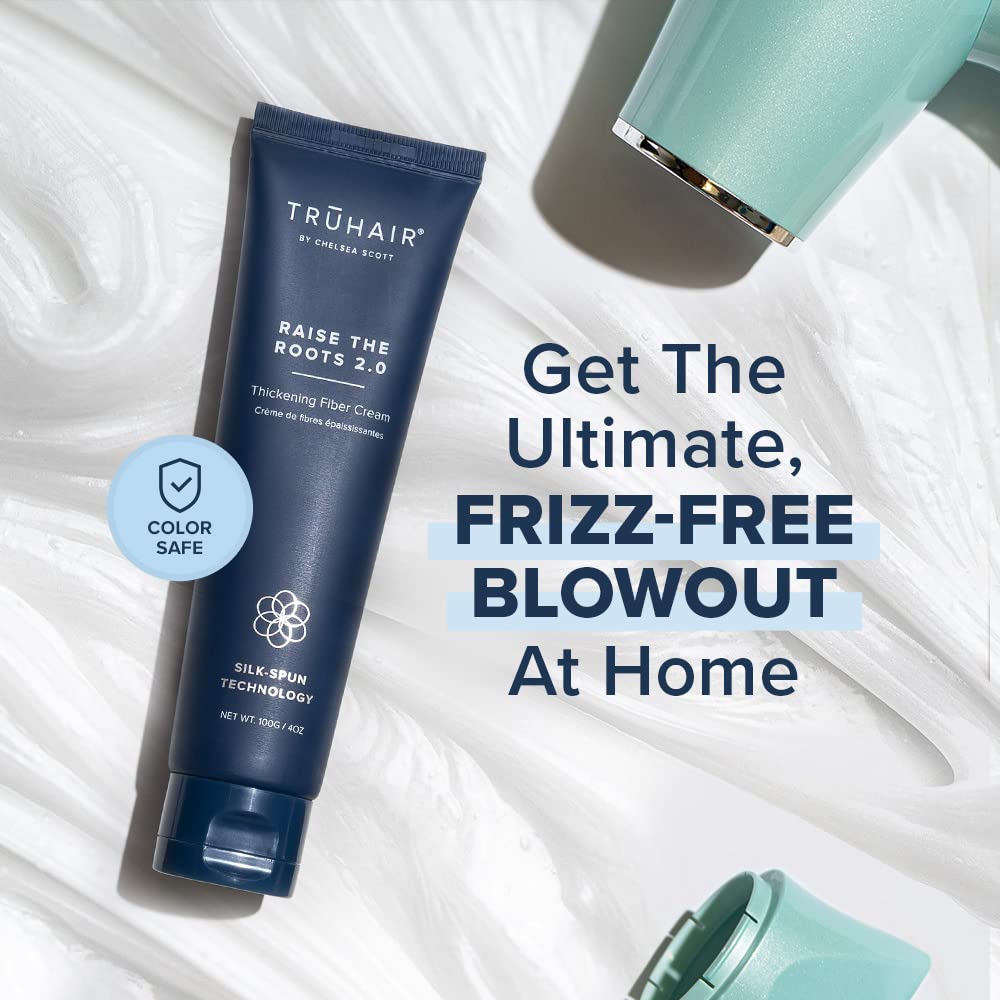 Truhair Raise The Roots nourishing ingredients with keratin and oils