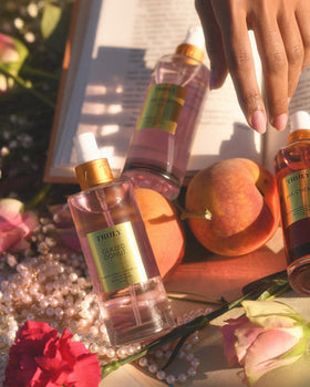 Truly Glazed Donut Perfume Mist whipped buttercream detail suggests comforting sweetness.
