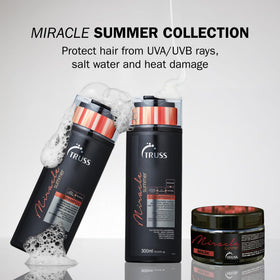 TRUSS Miracle Summer Mask vitamin E antioxidants moisturize and shield against environmental stress.