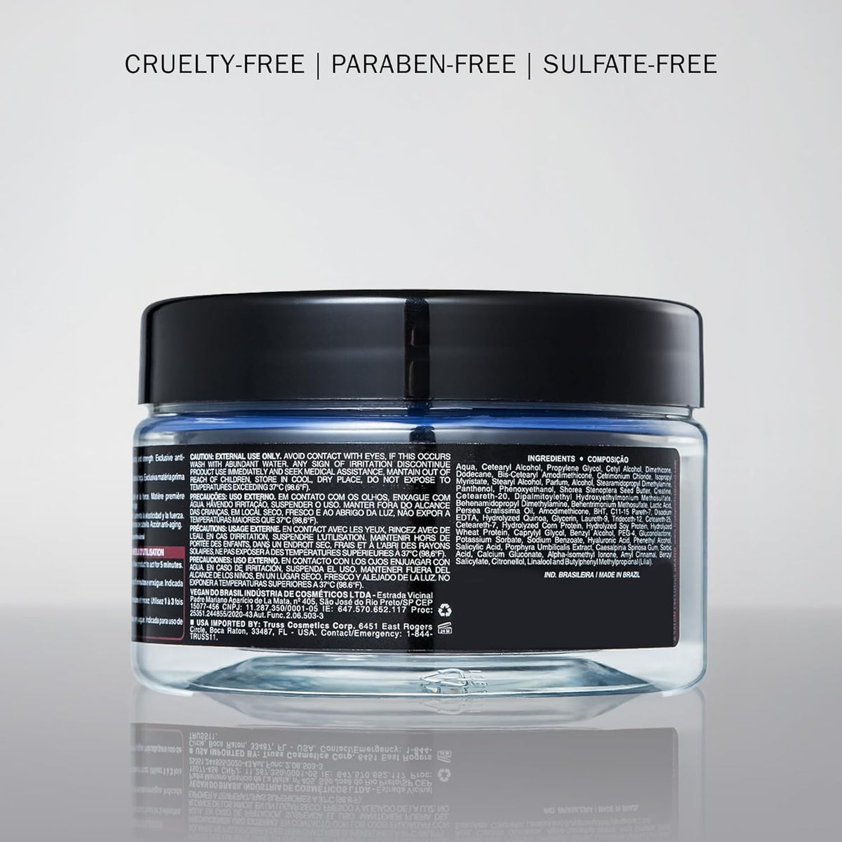 TRUSS Perfect Hair Mask after use adds shine and manageability