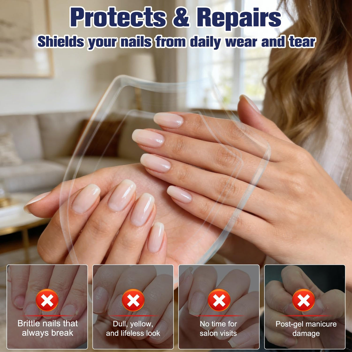 TRWLCFF keratin nail oil application on nails and cuticles for smoother look