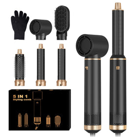 Trylater 5-in-1 hair dryer brush for versatile styling at home