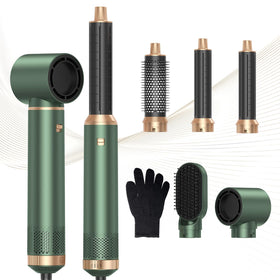 Trylater 5-in-1 blow dryer brush front view for quick daily styling.