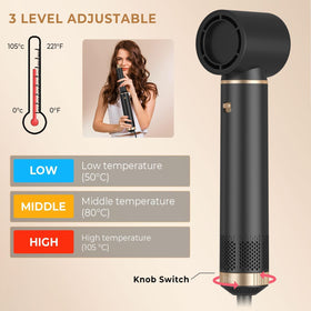 Trylater automatic air curler 360-wrap delivers quick curls