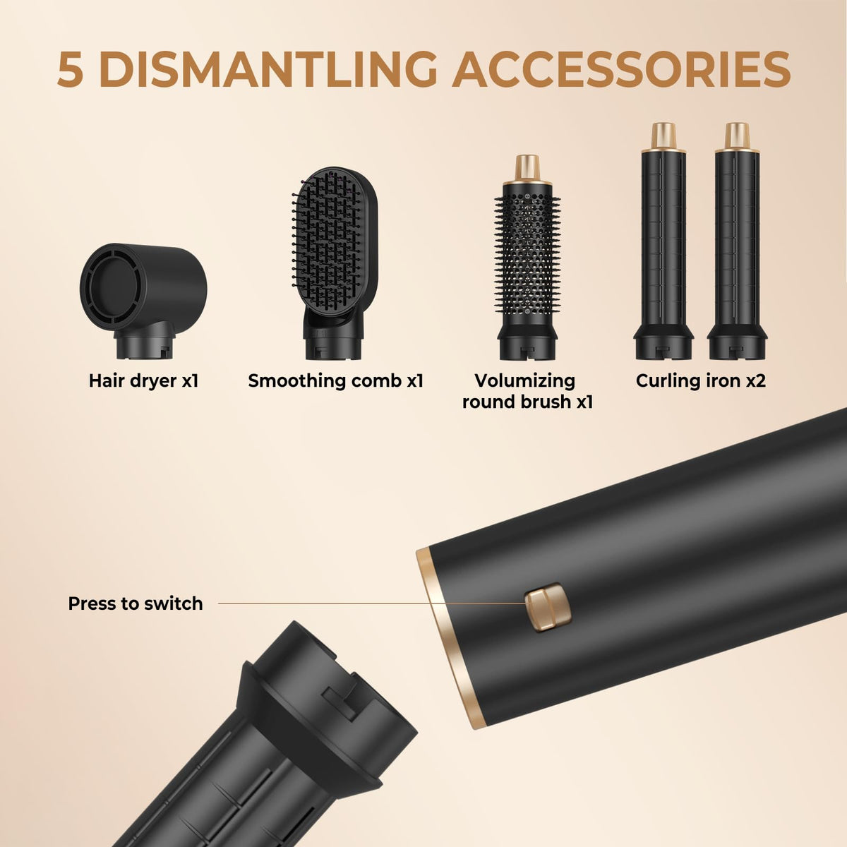Trylater heat-resistant gloves for burn-free hair styling