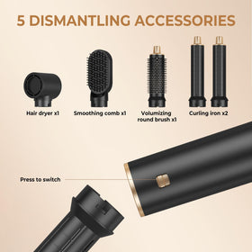 Trylater heat-resistant gloves for burn-free hair styling