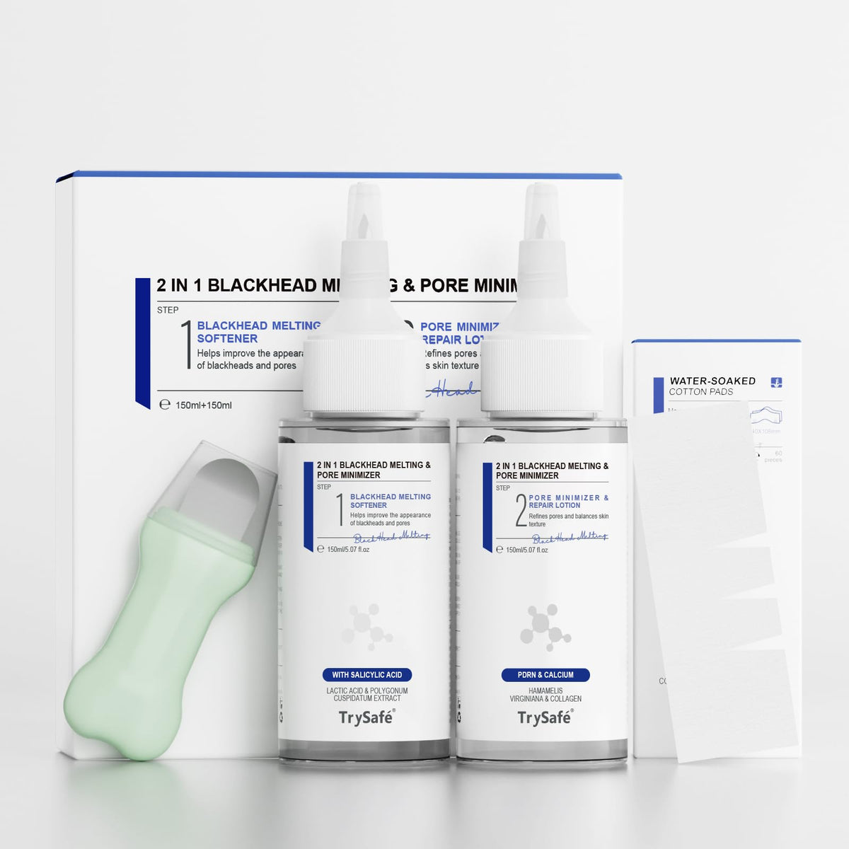 TrySafe 2in1 bottle No.1 focus for cleansing with barrier support