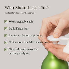 Essential oils blend in TS New Premium Shampoo offering refreshing aroma