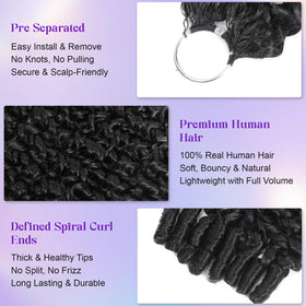 TSCL Feather Crochet invisible root knotless offers a flat, undetectable hairline