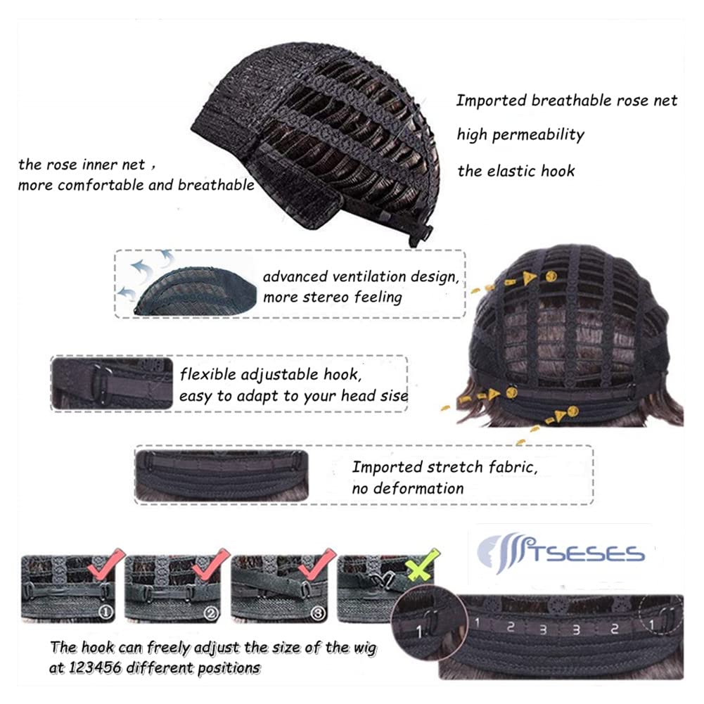 Tseses packaged wig with cap included ready to style