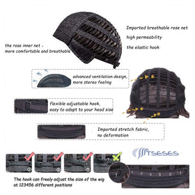 Tseses packaged wig with cap included ready to style