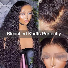 Tsiyu HD transparent lace frontal wig for seamless, invisible hairline.