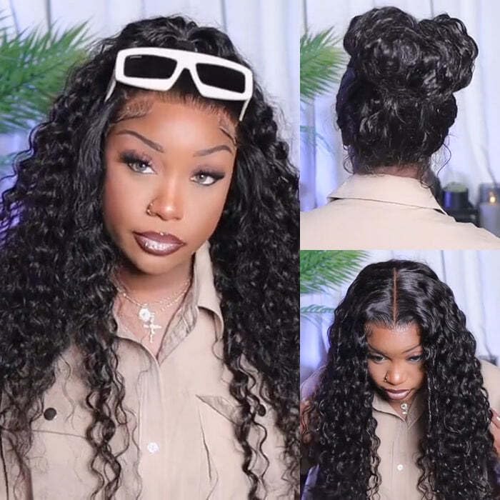 Tsiyu lace front wig 30inch showcasing natural, effortless look.