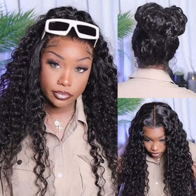 Tsiyu lace front wig 30inch showcasing natural, effortless look.