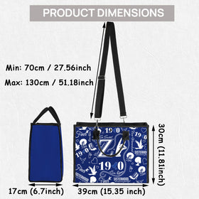TSOTMO water-resistant canvas tote, durable for daily use in any weather.