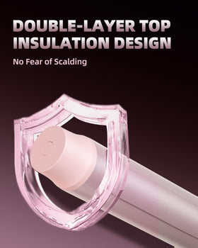 TSUYAGLA 360° swivel cord image illustrates flexible movement while styling.