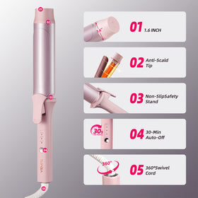 TSUYAGLA included accessories image highlights clips, comb, and gloves.