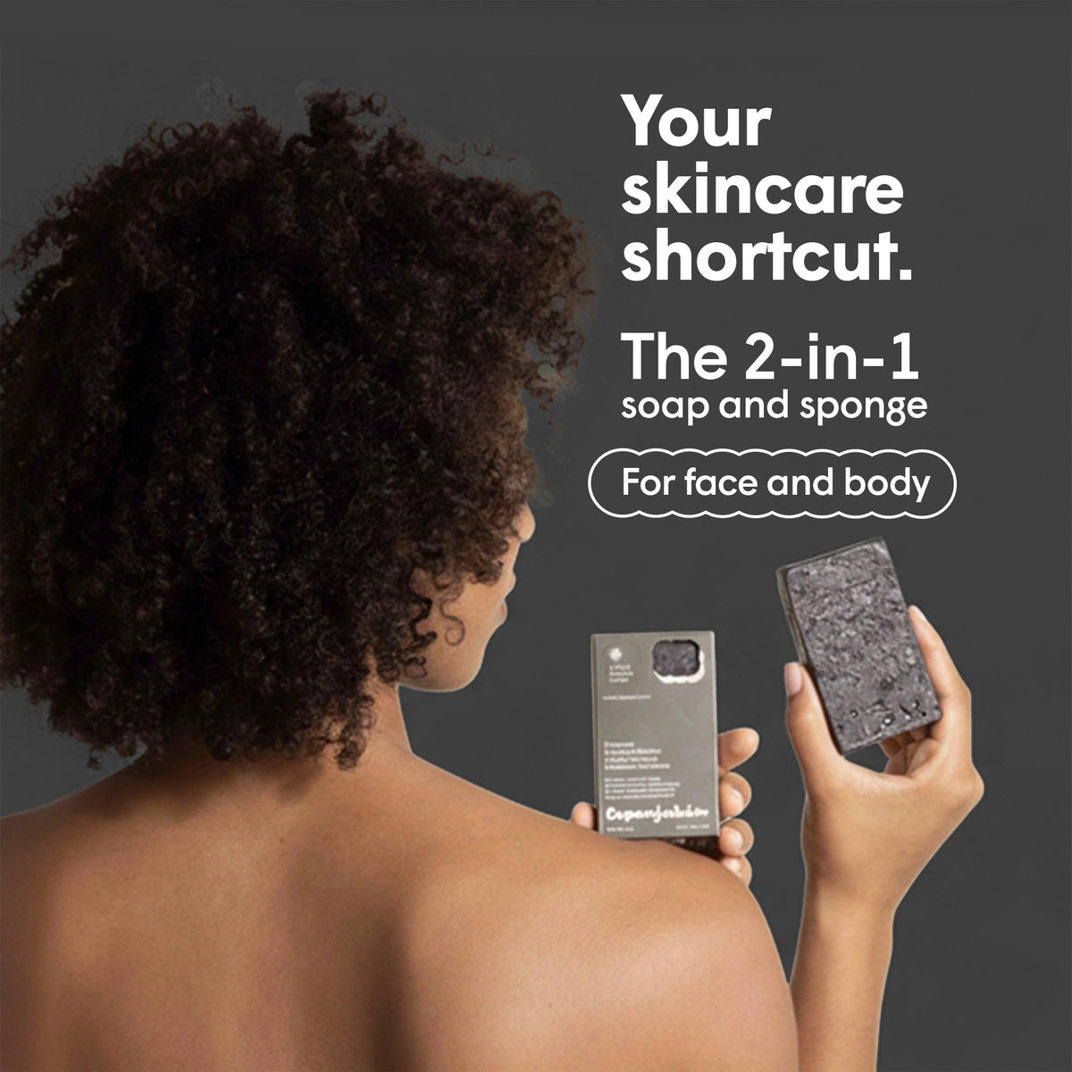 T.TAIO Esponjabon Oatmeal sponge exfoliates and polishes skin