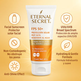 Tu Salud Plus Eternal Secret non-sticky texture enables comfortable daily wear.