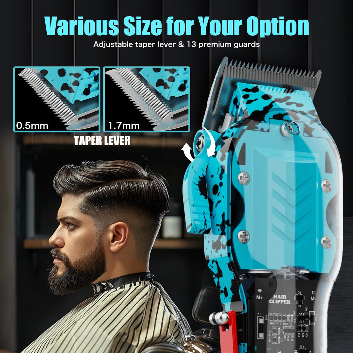 Ergonomic grip design of Tuanchuanrp clippers for secure handling