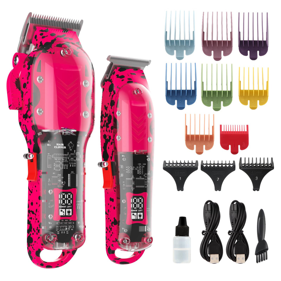 Tuanchuanrp professional hair clippers for women, cordless and precise styling.