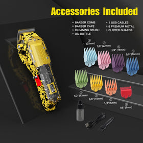Tuanchuanrp yellow housing clippers with comfortable grip