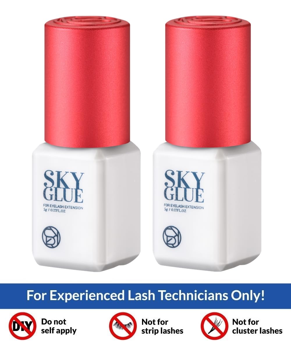 TUBeauty Sky Glue S+ professional-grade adhesive designed for consistent, efficient lash applications.