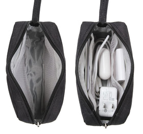 TUBGIIKS mini cosmetic make-up bag for on-the-go touch-ups.