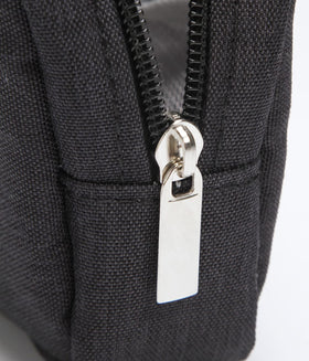 TUBGIIKS portable electronics organizer protects chargers and cables during travel.