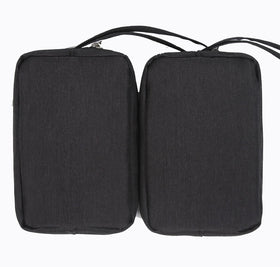 TUBGIIKS soft canvas pouch with padding cushions valuables from bumps.