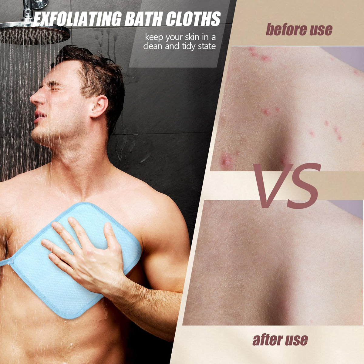 Tudomro washcloths are machine washable for easy maintenance.