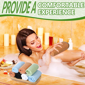 Tudomro washcloth quick drying material helps prevent odor after use.