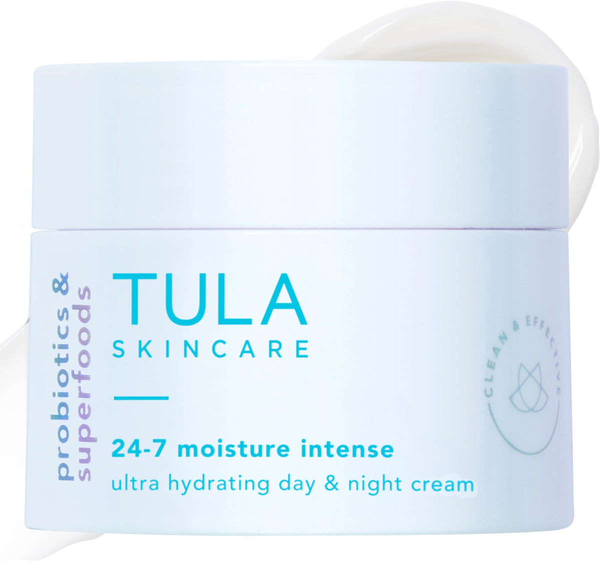 TULA 24-7 Moisture Intense cream travel-size bottle delivering deep hydration on the go.