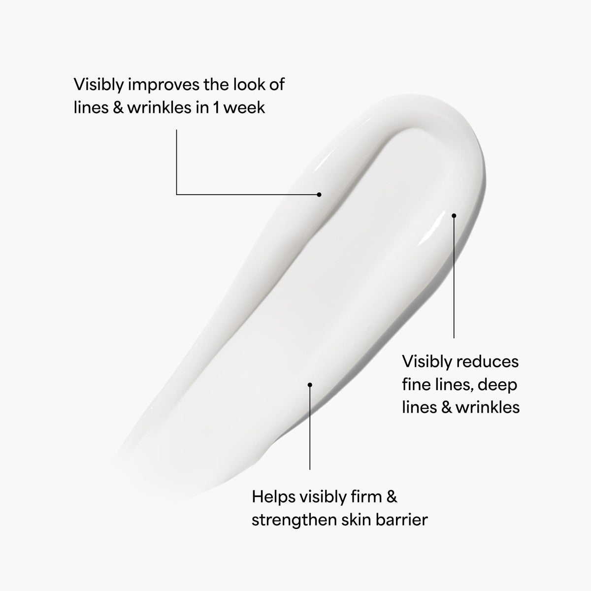 TULA A+ Renewal Serum label close-up highlighting a clean, prebiotic formula.