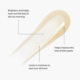 TULA Bedtime whipped-oil texture for smooth, overnight nourishment and comfort.