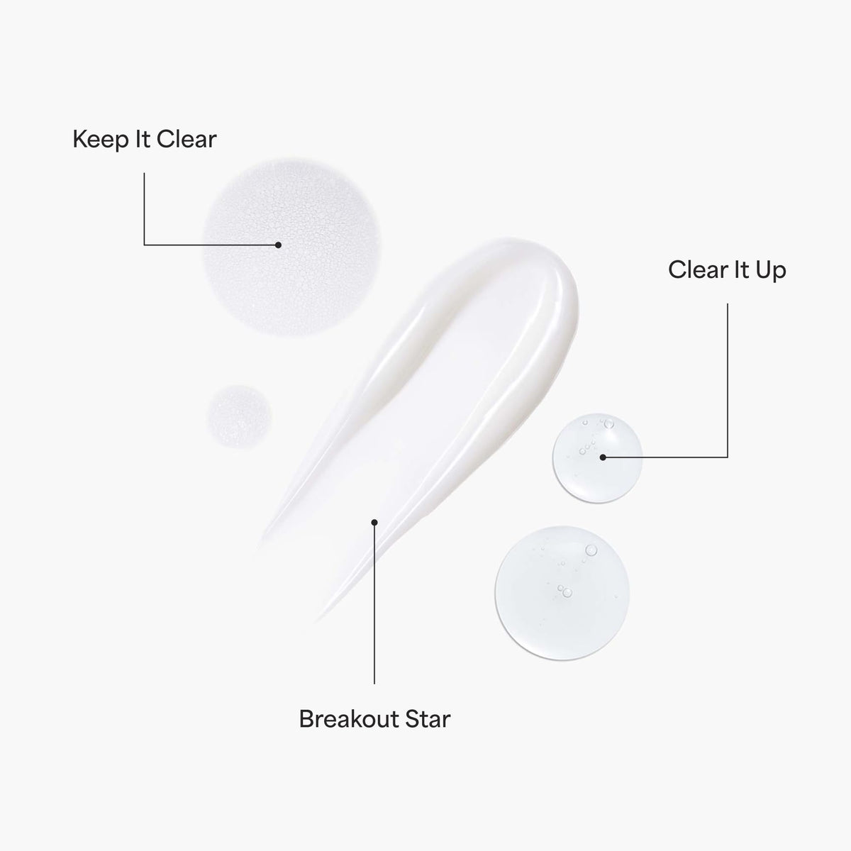 TULA Clear It Up Acne Gel tube close-up for tone correction.