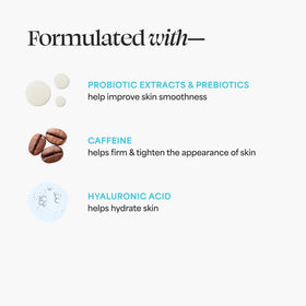 Eye balm application near the eye area yields cooling glow.