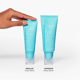TULA Face Filter Primer packaging tube showcased in clean design