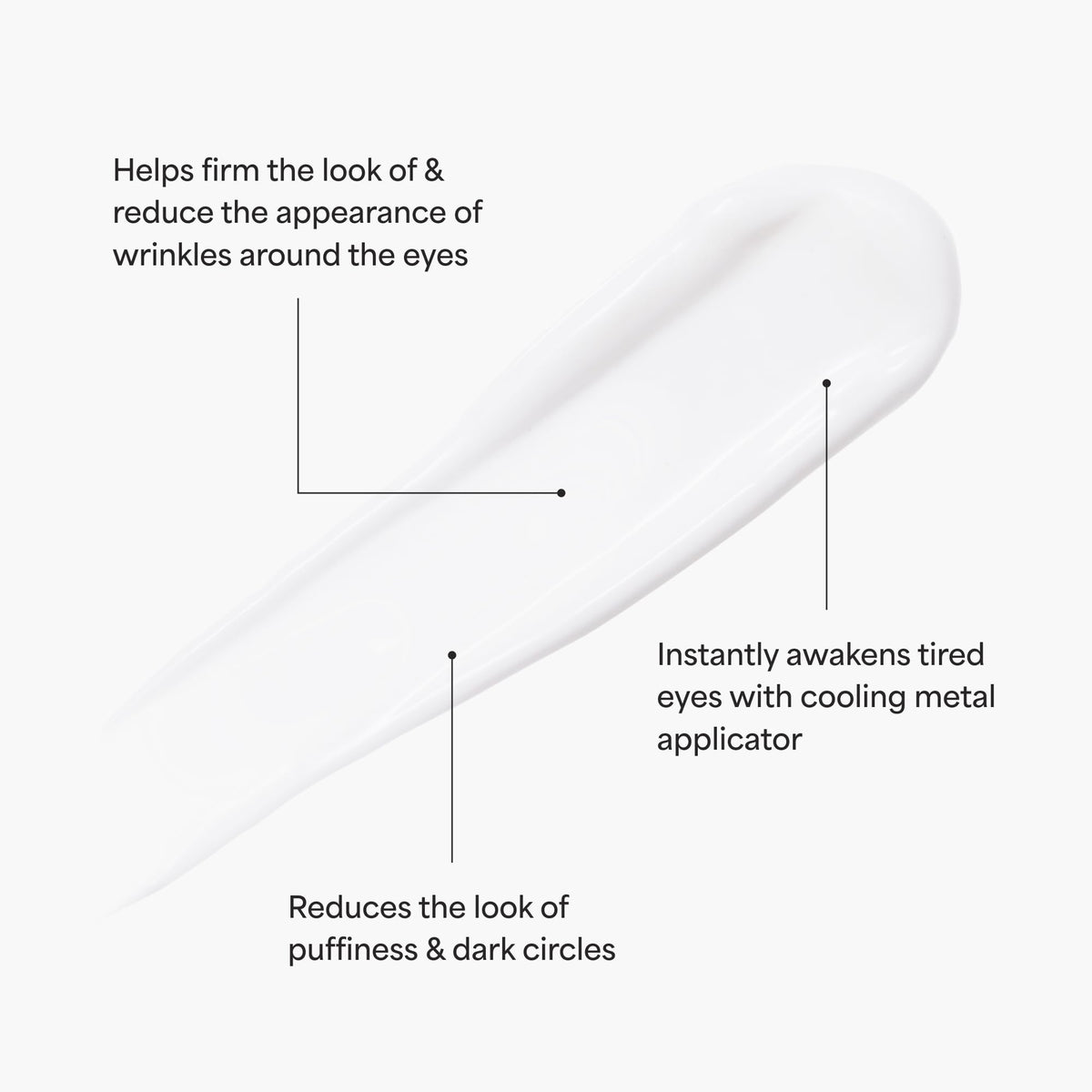 TULA cooling tip applicator image showing precise, refreshing eye application.