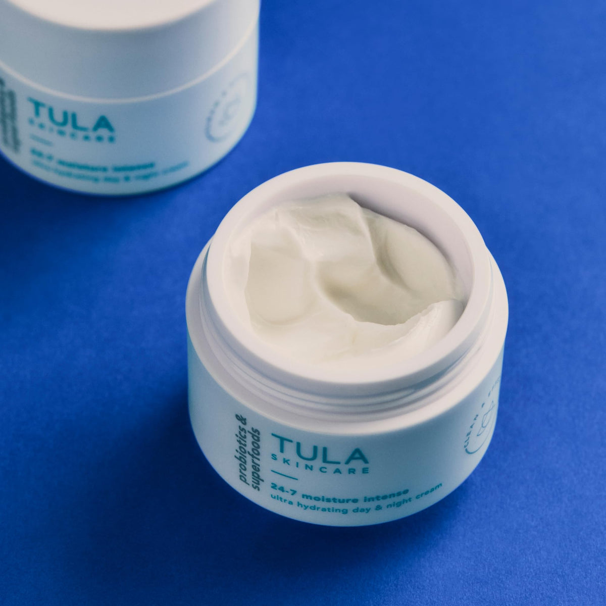 TULA MoistureLock pressed oil blend close-up highlighting ultra-nourishing formula.